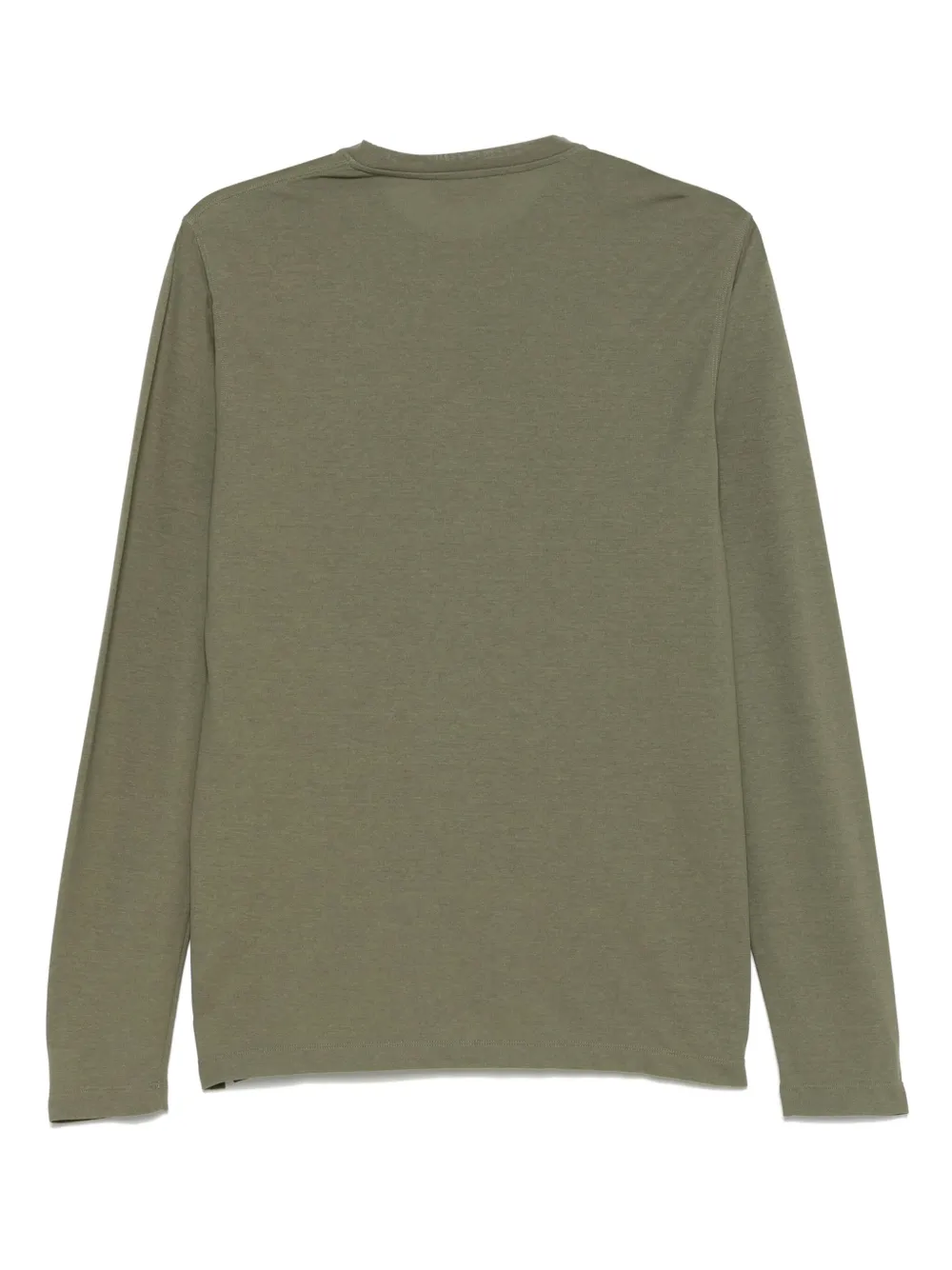 Zanone Katoenen T-shirt - Groen