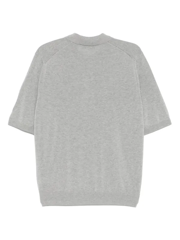 ZANONE 高級！半袖ニットポロ Zanone ニット ポロシャツ | グレー | FARFETCH JP