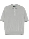 Zanone knitted polo shirt - Grey