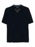 Zanone knitted polo shirt - Blue