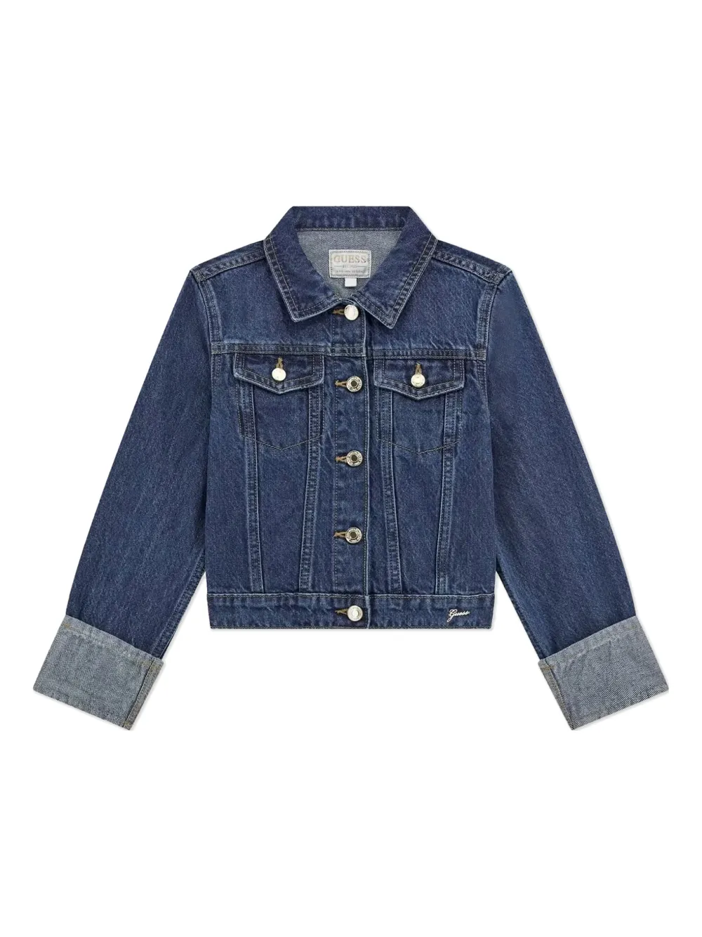 Guess kids Spijkerjack Blauw