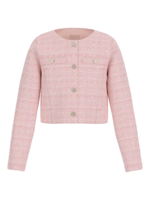 guess kids tweed jacket