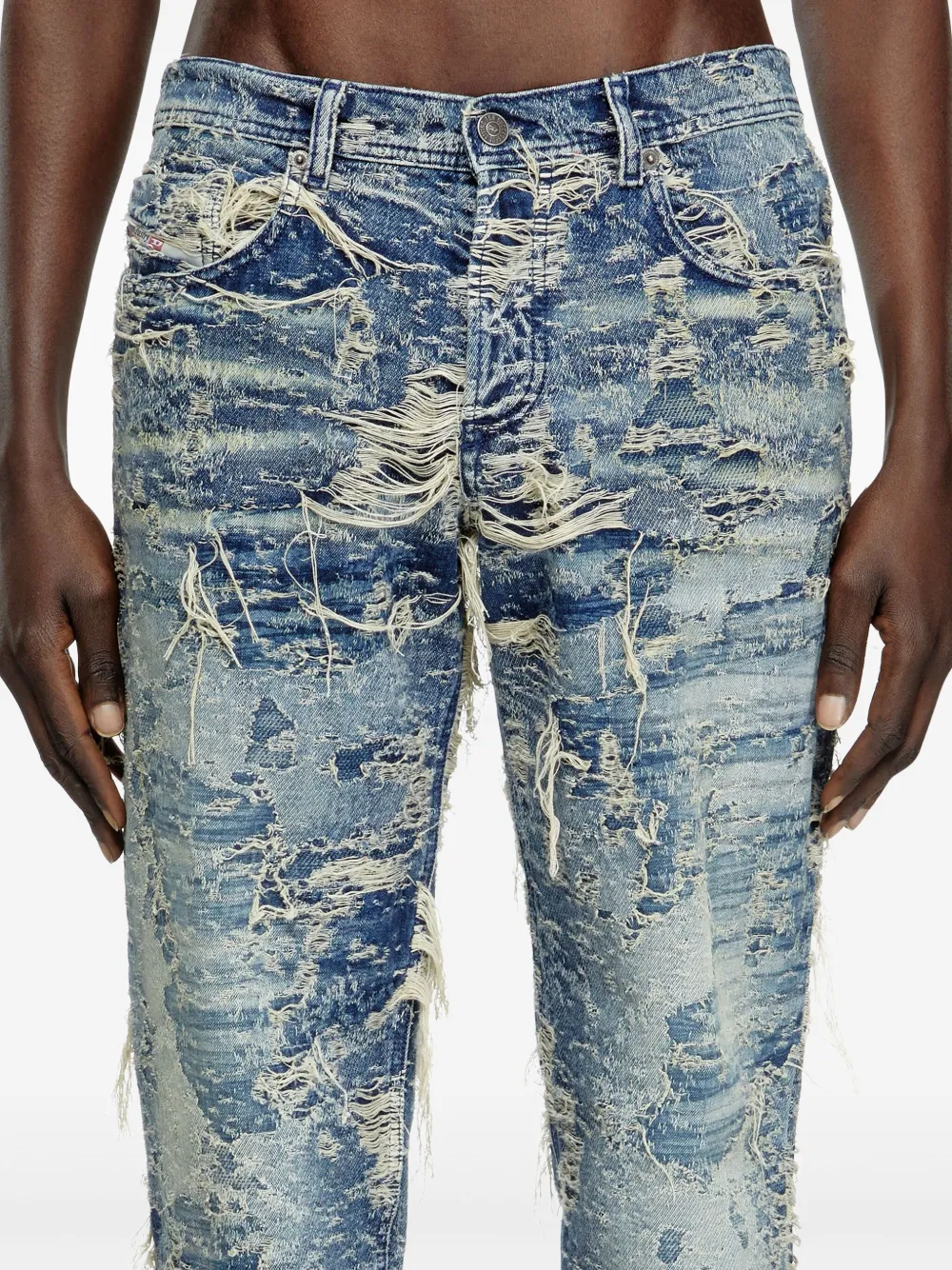 Diesel D-Finitive jeans Blauw