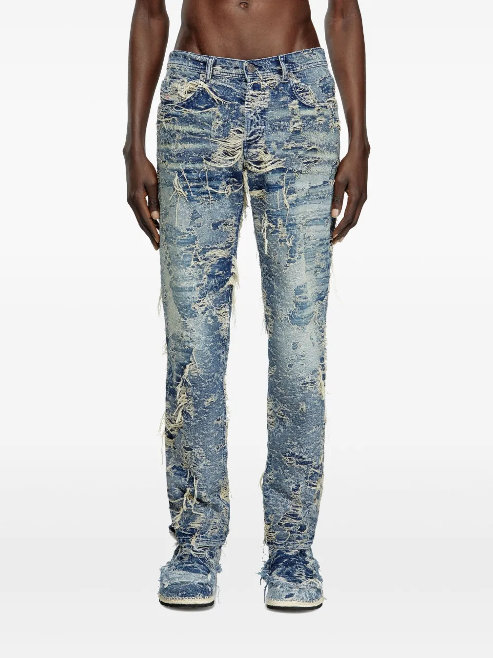Diesel D-Finitive jeans Blauw