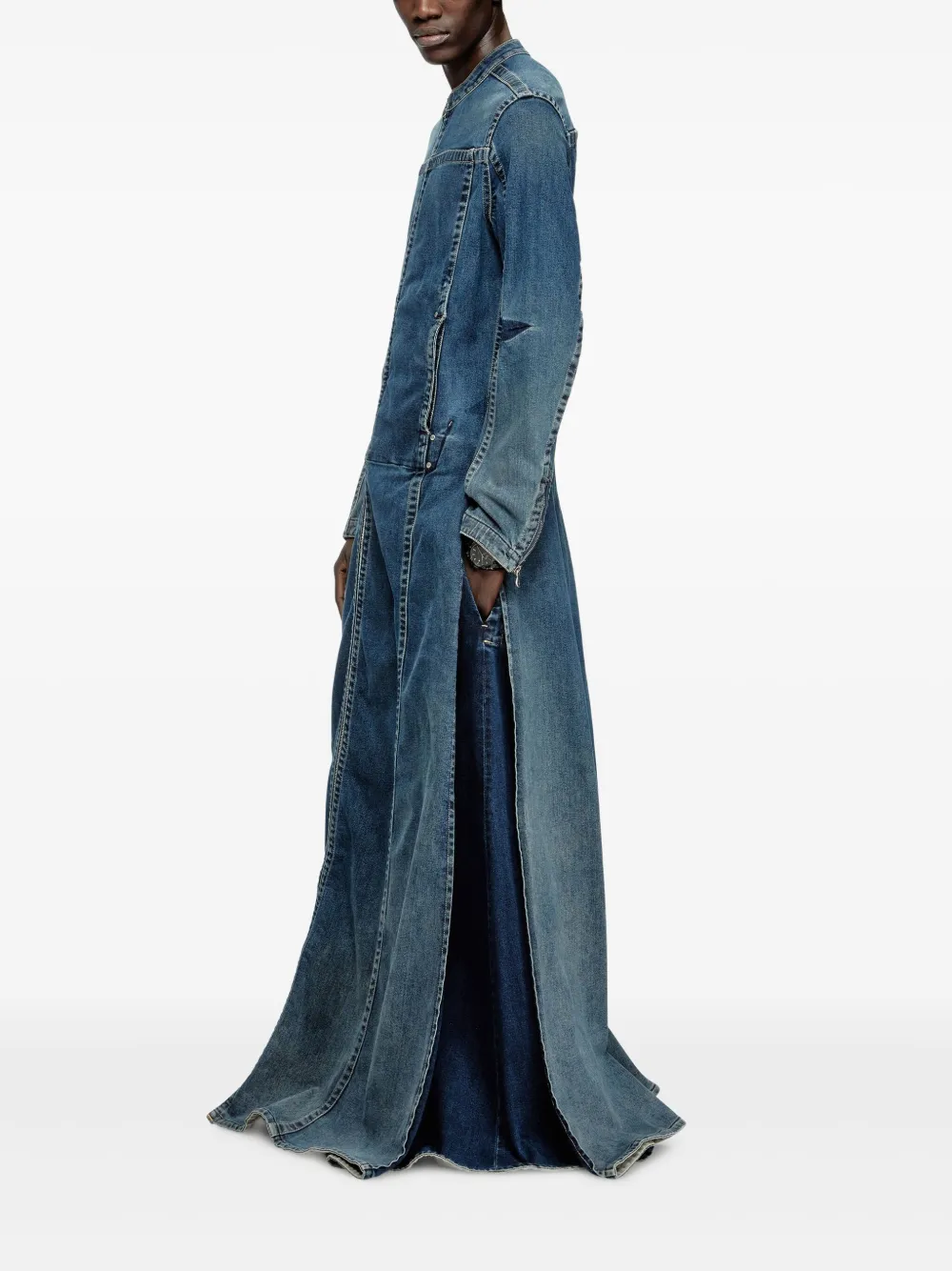 Diesel D-Jorge-Re jas Blauw