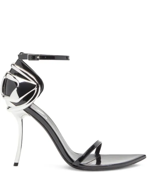 Diesel D-Ten&Half sculptured heeled sandals