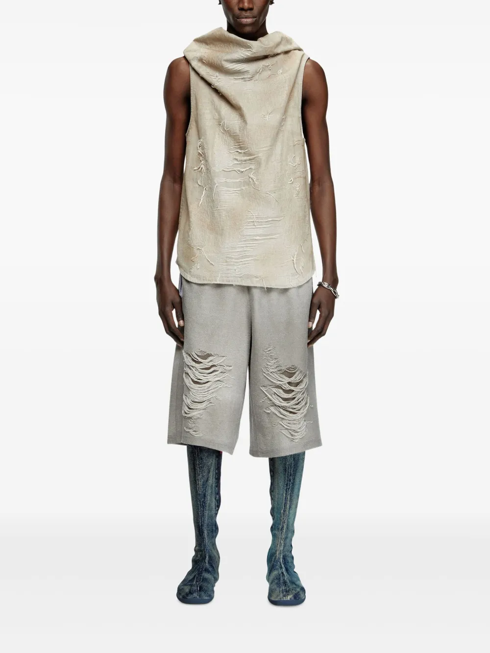 Diesel D-Taston blouse - Grijs