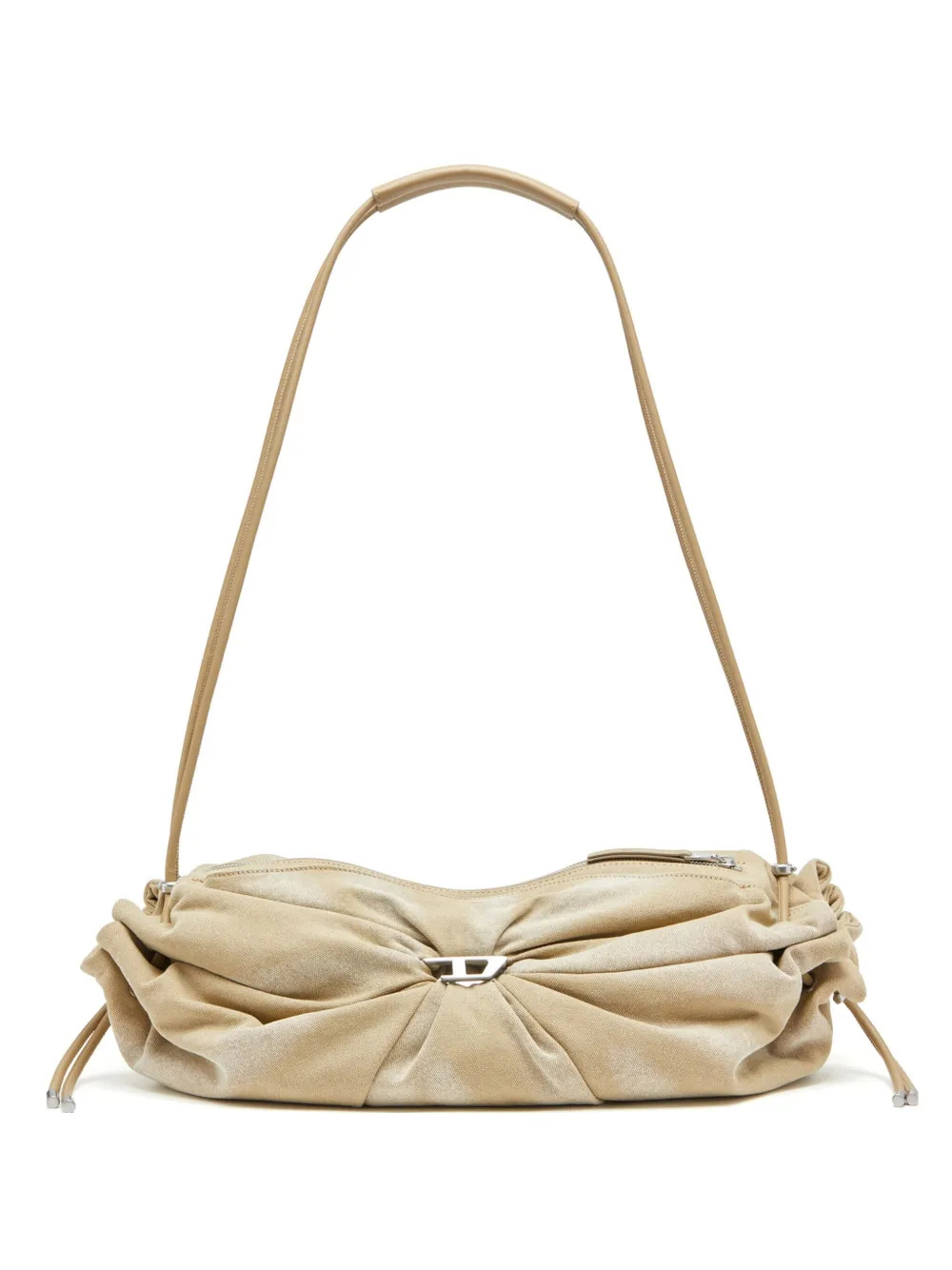 Diesel Scrunch-D ショルダーバッグ L - ニュートラル Diesel Scrunch-D ショルダーバッグ L - ニュートラル