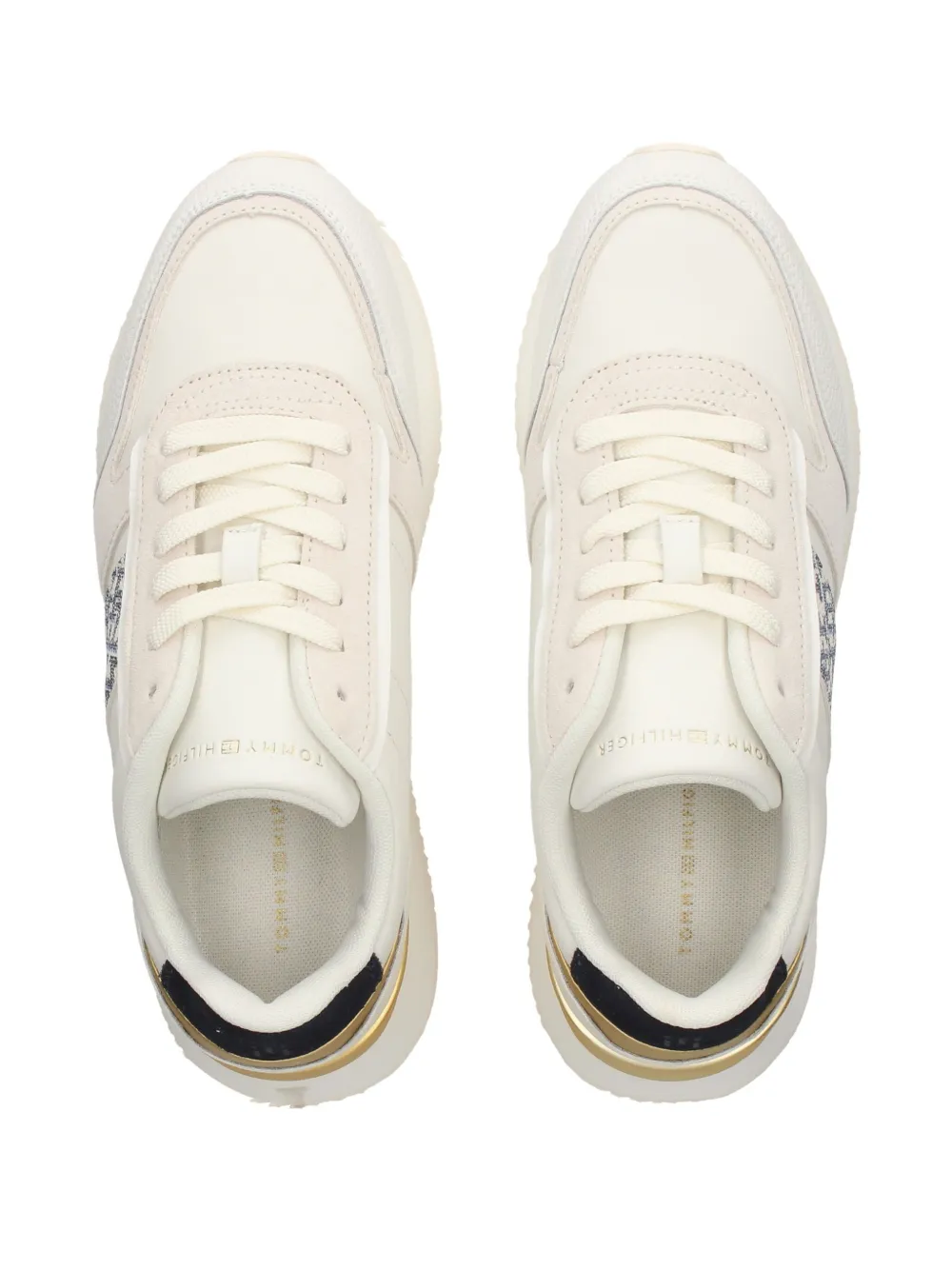 Tommy Hilfiger monogram trainers White