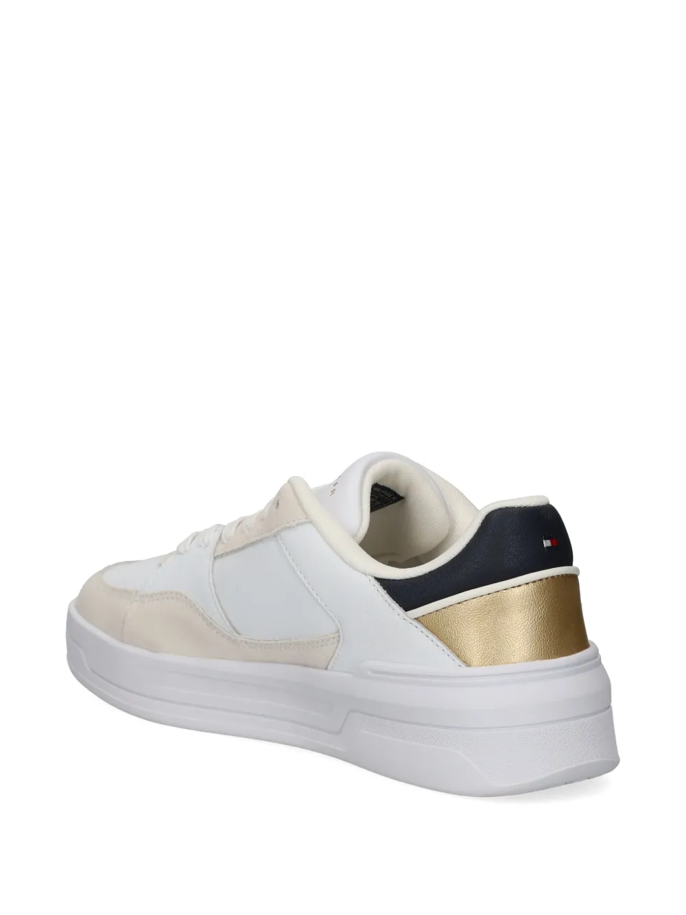 Tommy Hilfiger logo-embroidered sneakers White