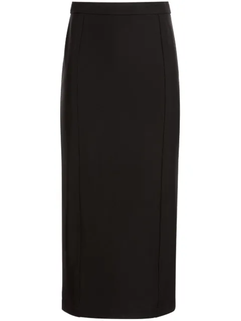Bally falda larga estilo gabardina