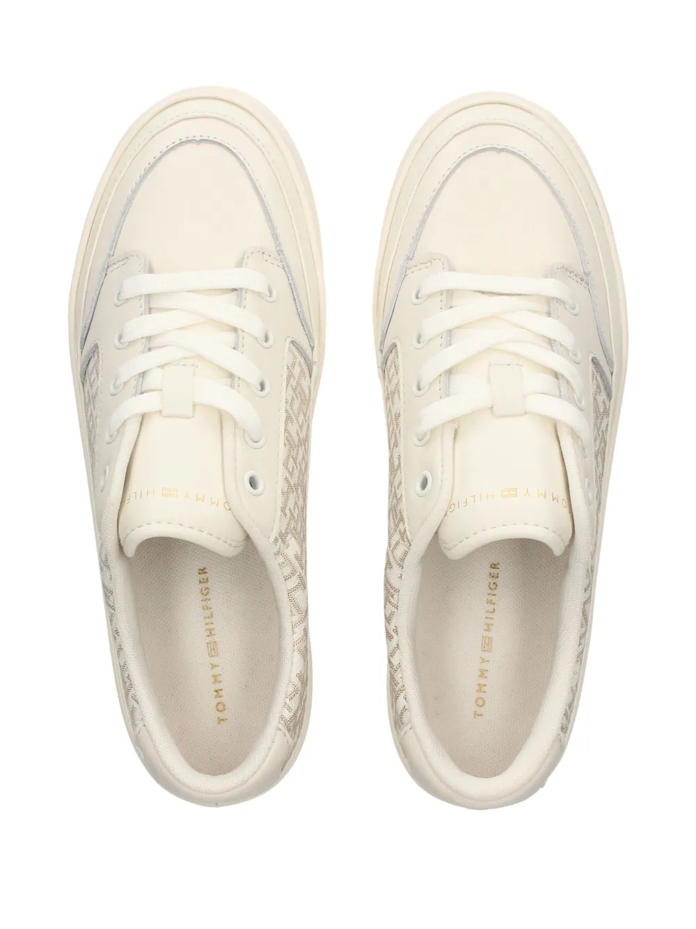 Tommy Hilfiger logo-print sneakers White