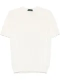 Zanone knitted T-shirt - White