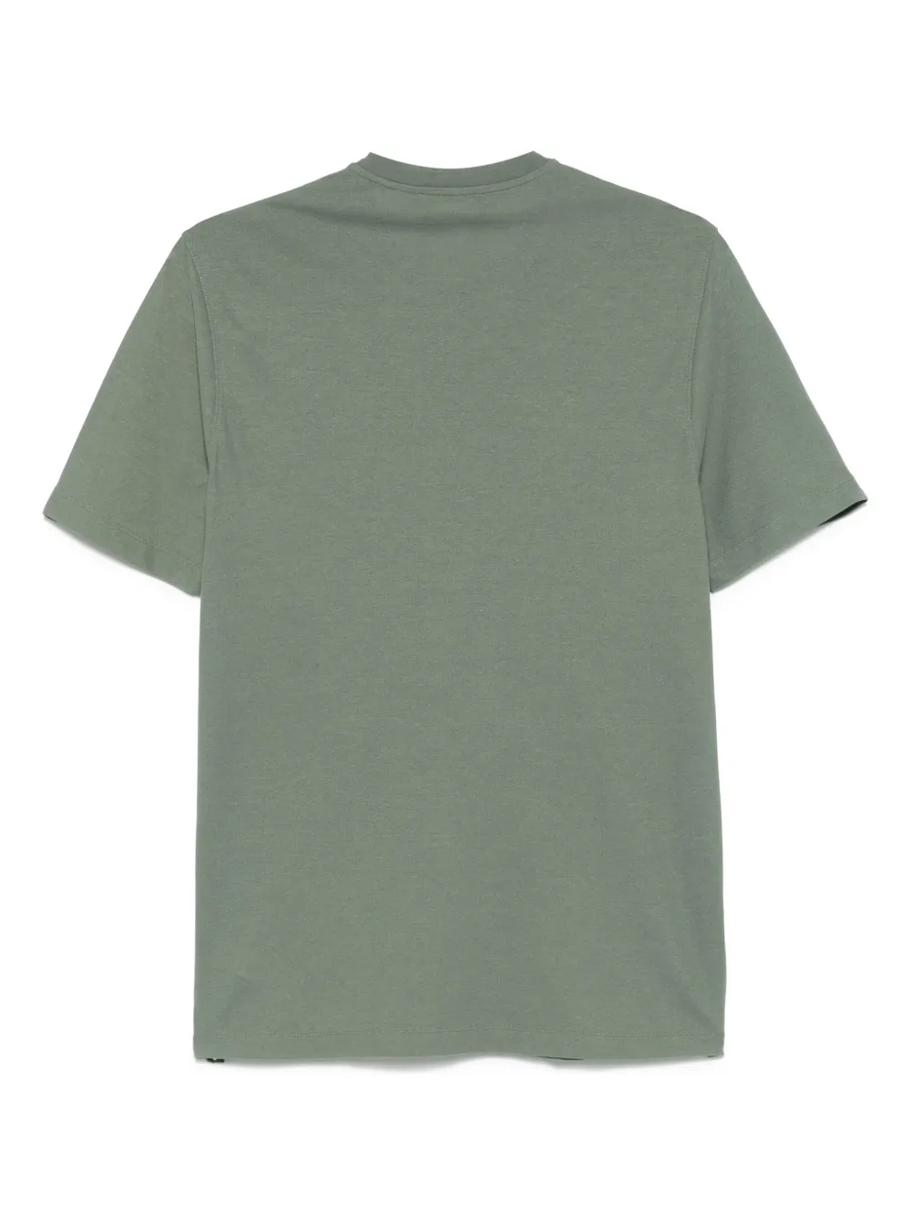 Zanone Katoenen T-shirt - Groen