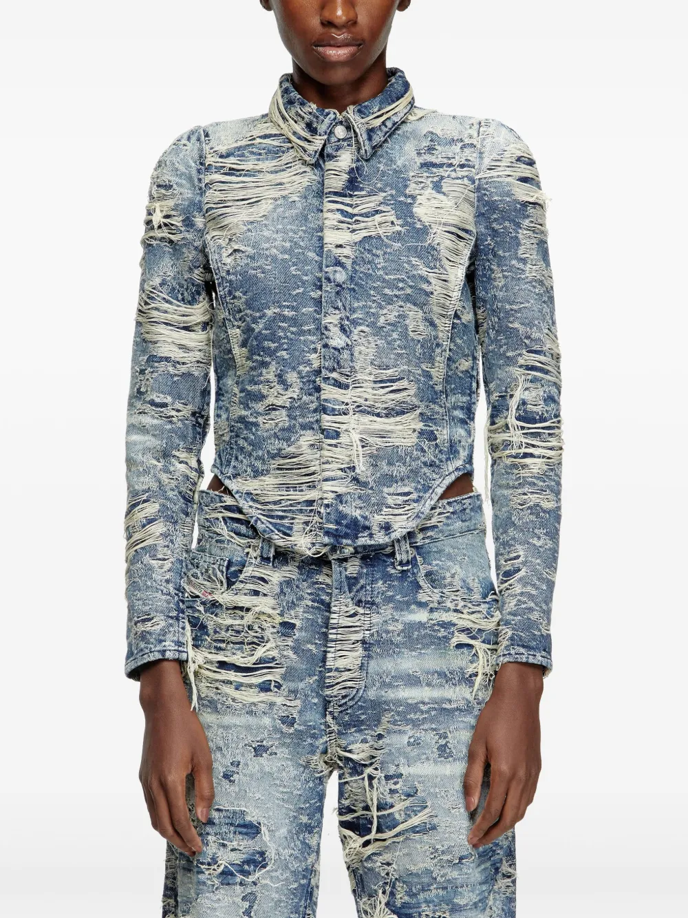 Diesel DE-MADELINE-FSG jack Blauw