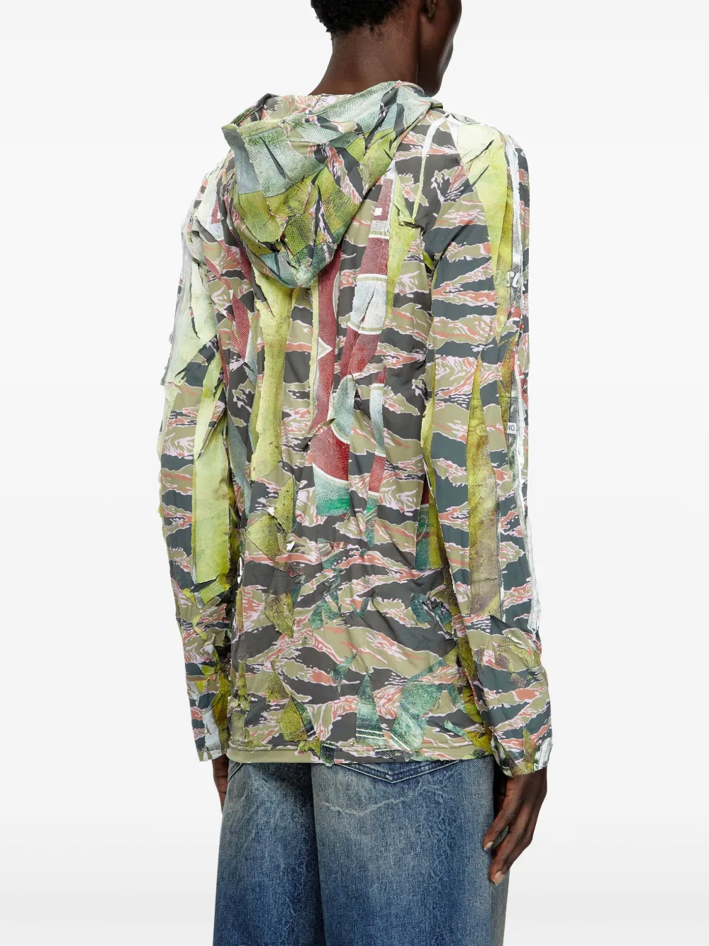 Diesel T-Gillis hoodie Bruin