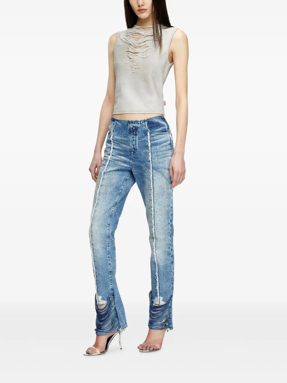 Diesel D-Ginna jeans - Blauw