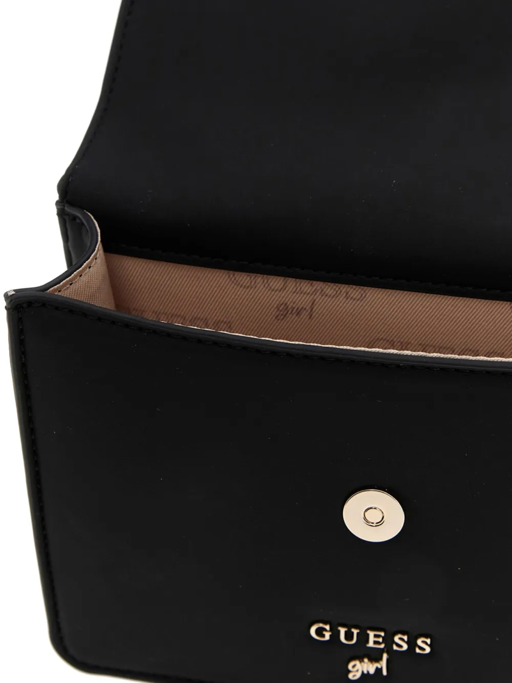 guess kids Schoudertas met logo Zwart
