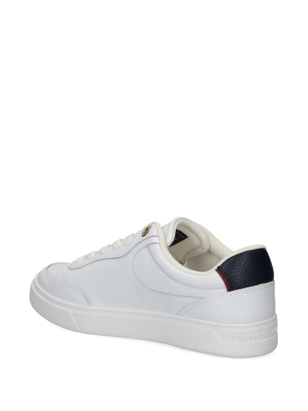 Tommy Hilfiger logo plaque trainers White