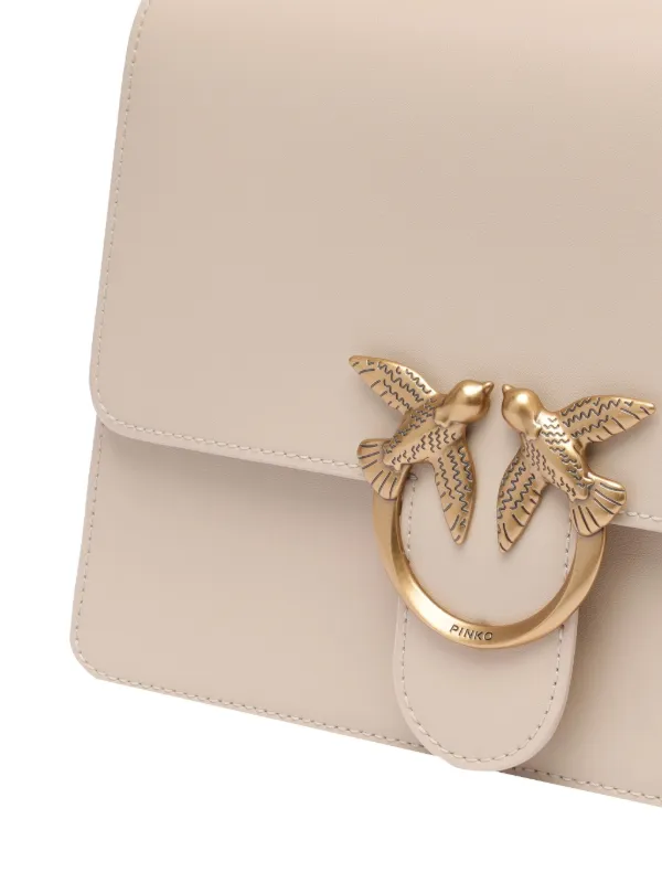 ♡mini♡ PINKO Small Love One Handbag | Neutrals | FARFETCH ZA