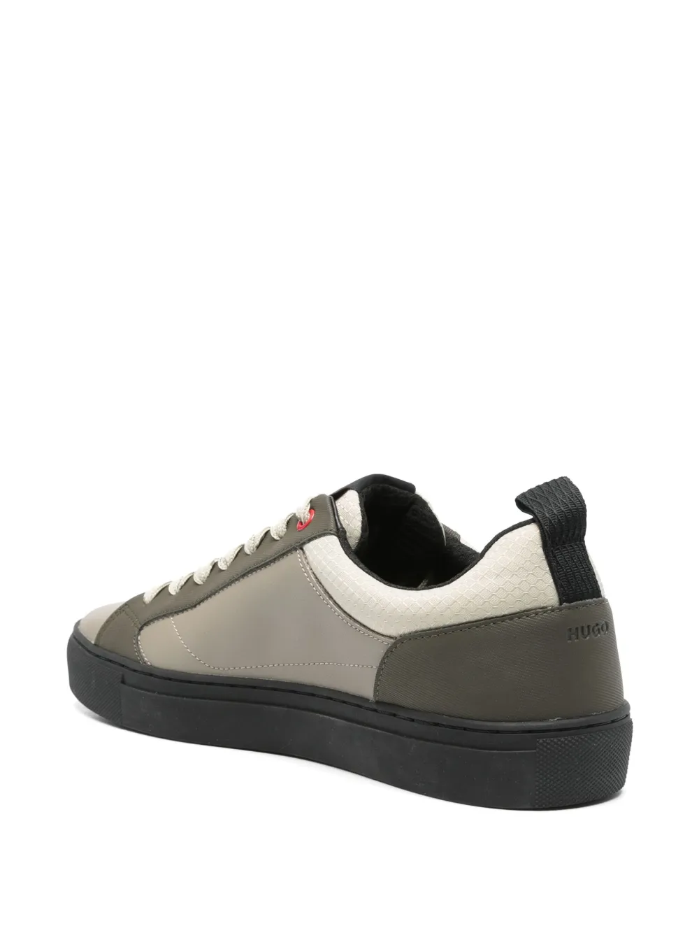 HUGO panelled sneakers Green