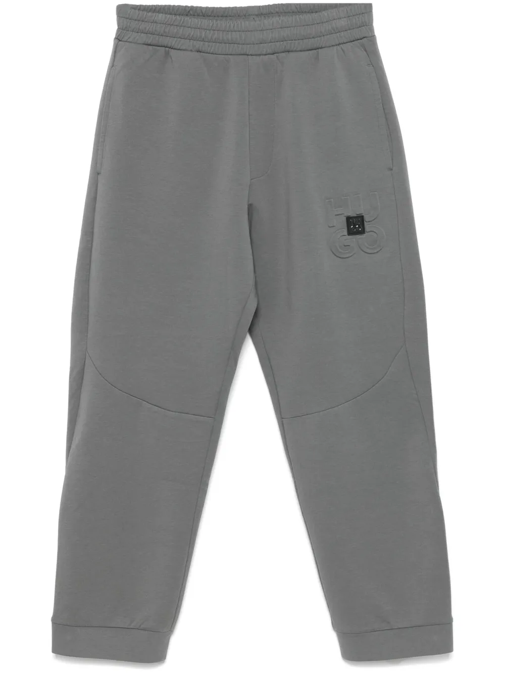 HUGO pants con logo en relieve | gris | Image 1