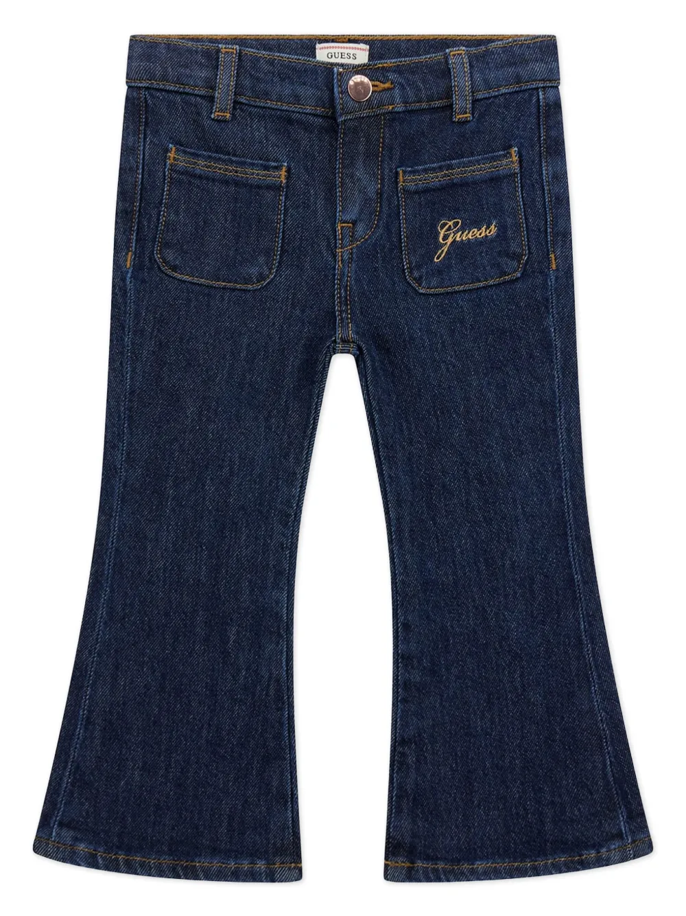 Guess kids Flared jeans Blauw