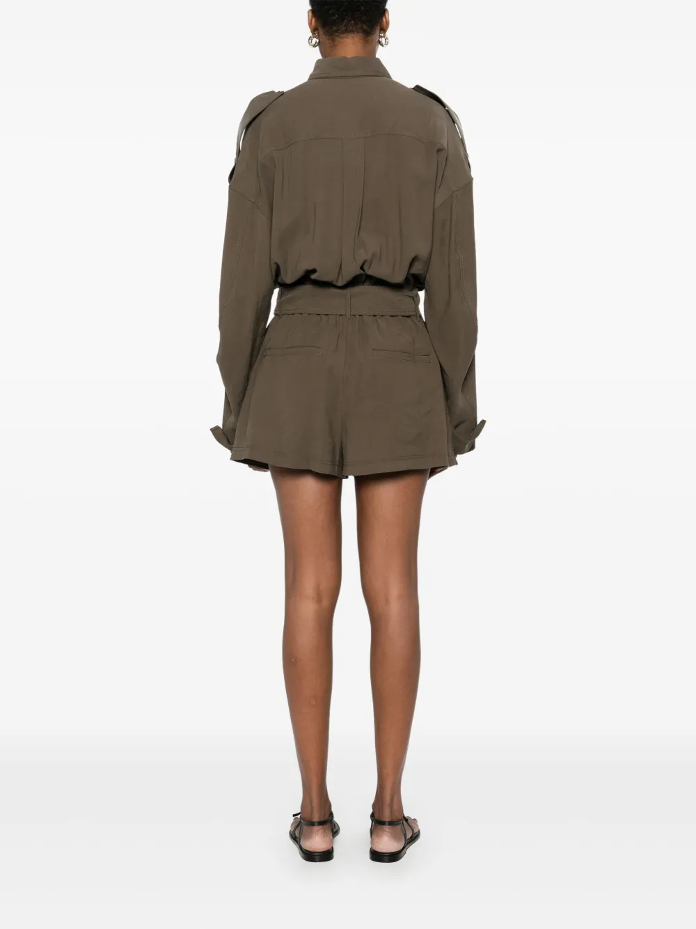 THE ANDAMANE Vania playsuit Groen