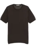 Corneliani silk T-shirt - Brown