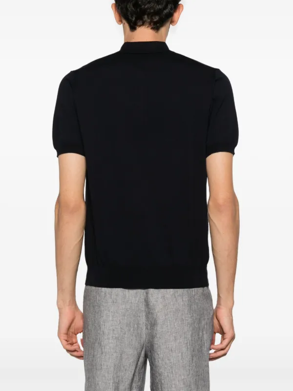 Corneliani ニット ポロシャツ | ブルー | FARFETCH JP