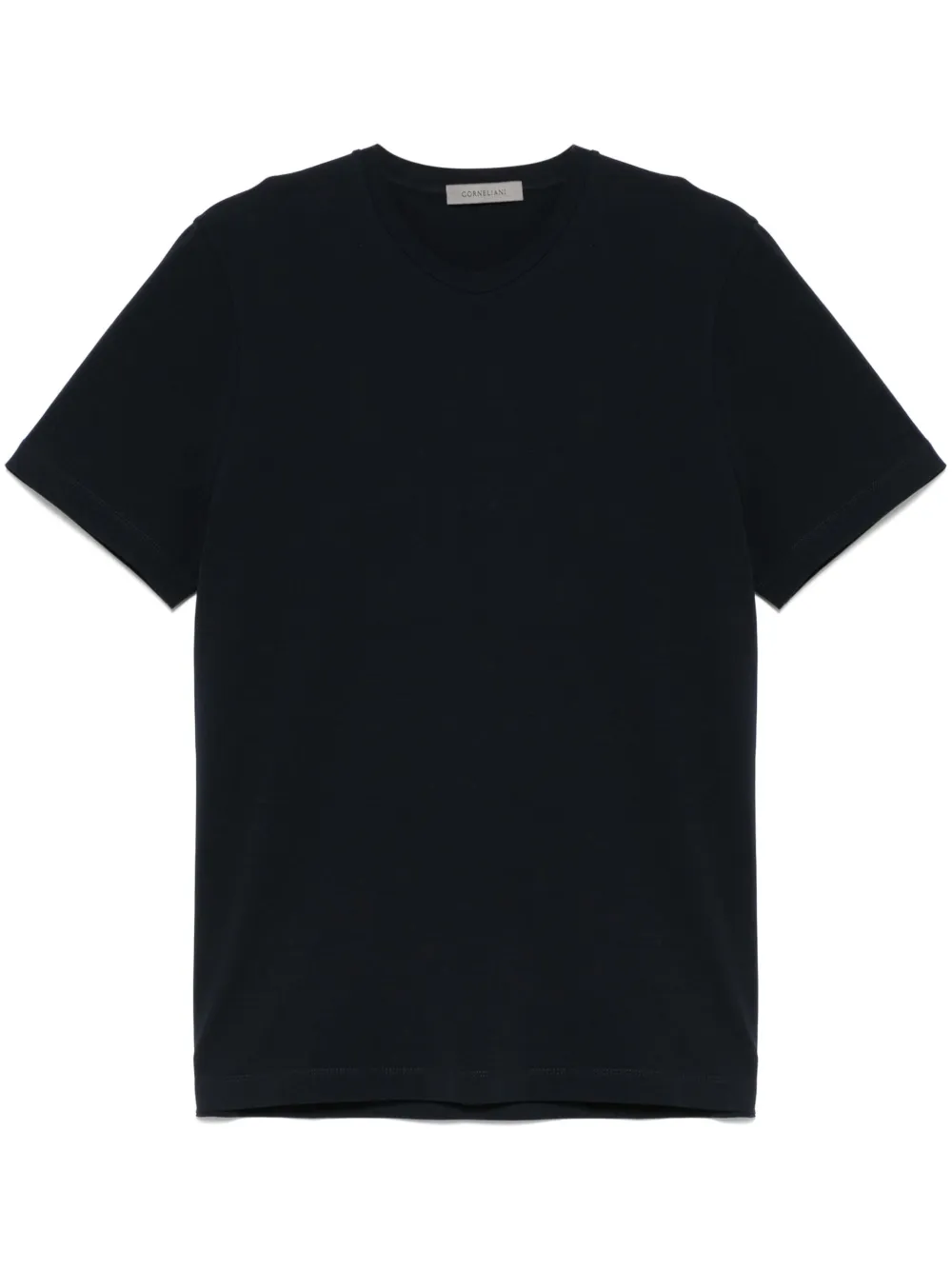 logo-embroidered T-shirt