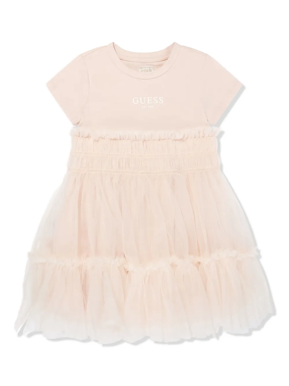 guess kids Abito con logo | rosa | Image 1