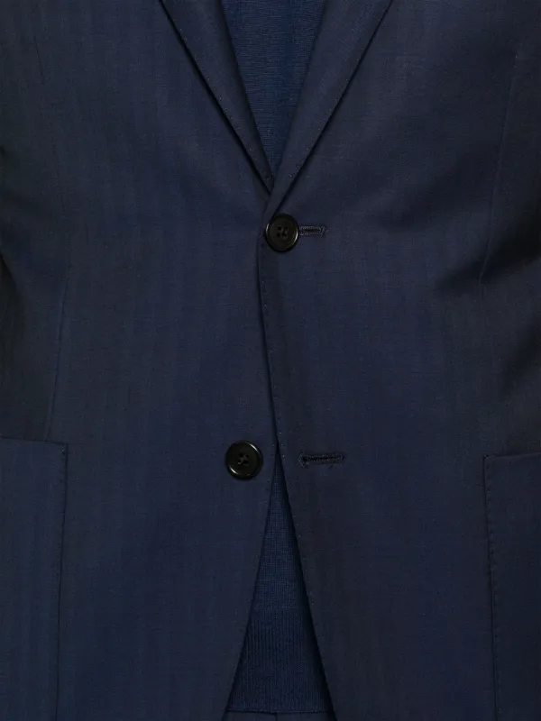 Corneliani ストライプ スーツ | ブルー | FARFETCH JP