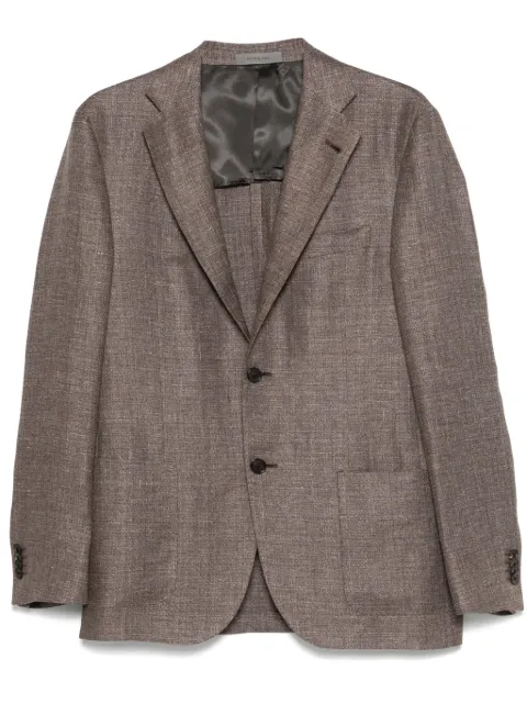 Corneliani mélange-effect blazer 