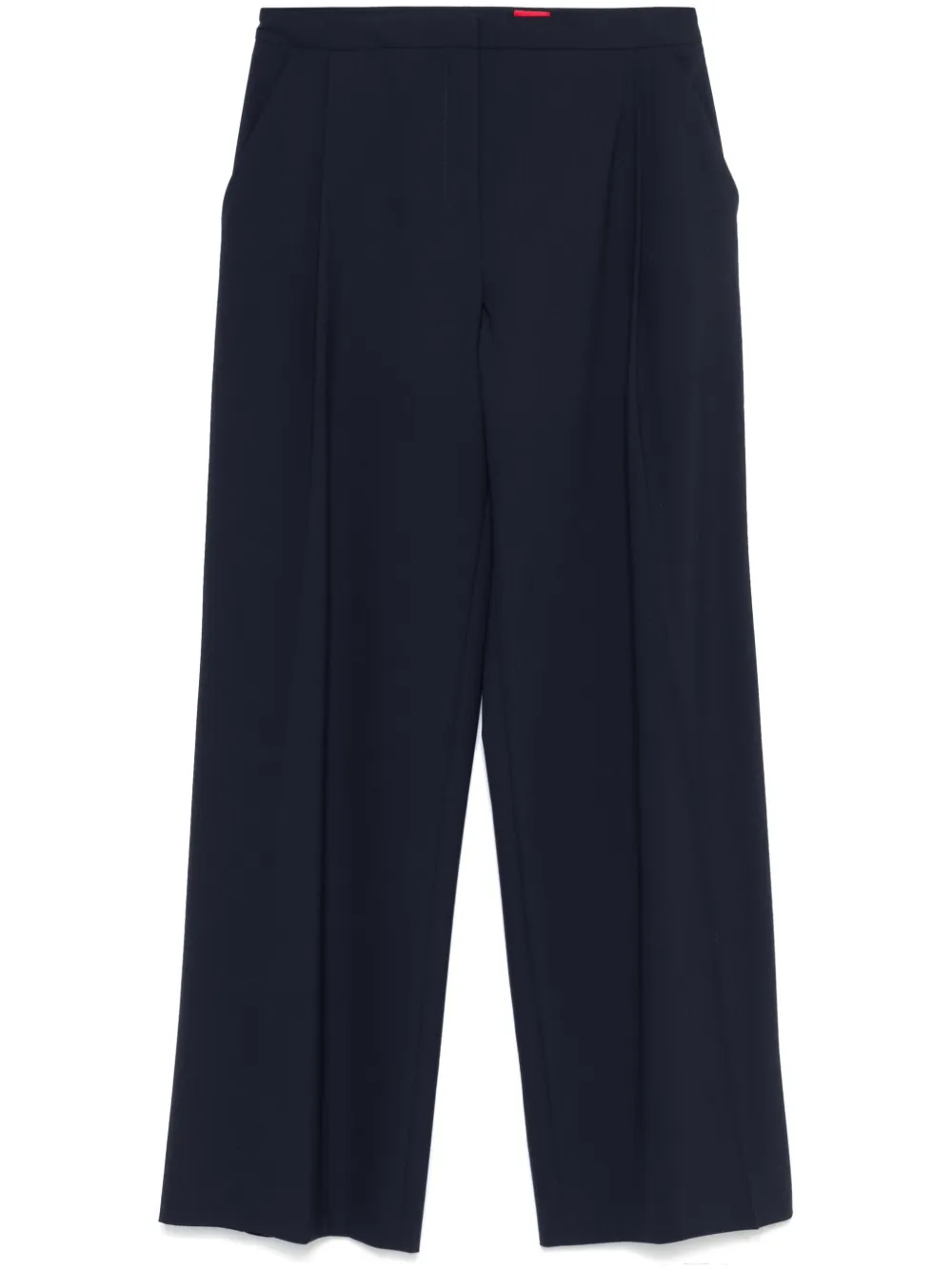 pleat-detailing trousers