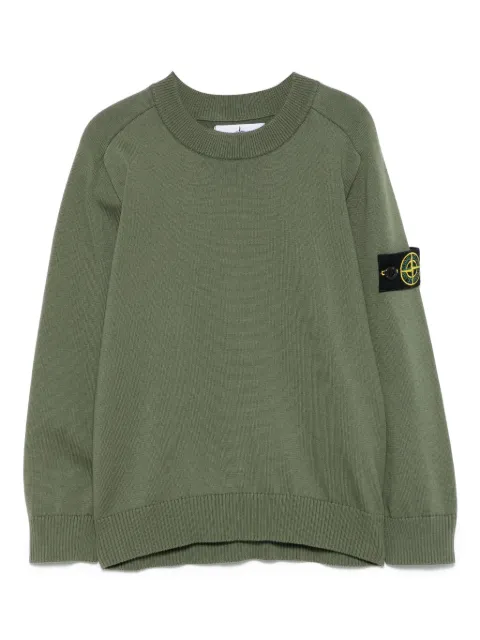 Stone Island Junior Compass-badge sweater