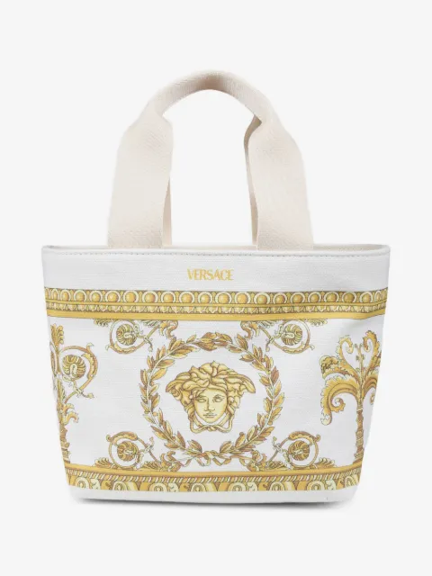 Versace Kids Barocco-print tote bag