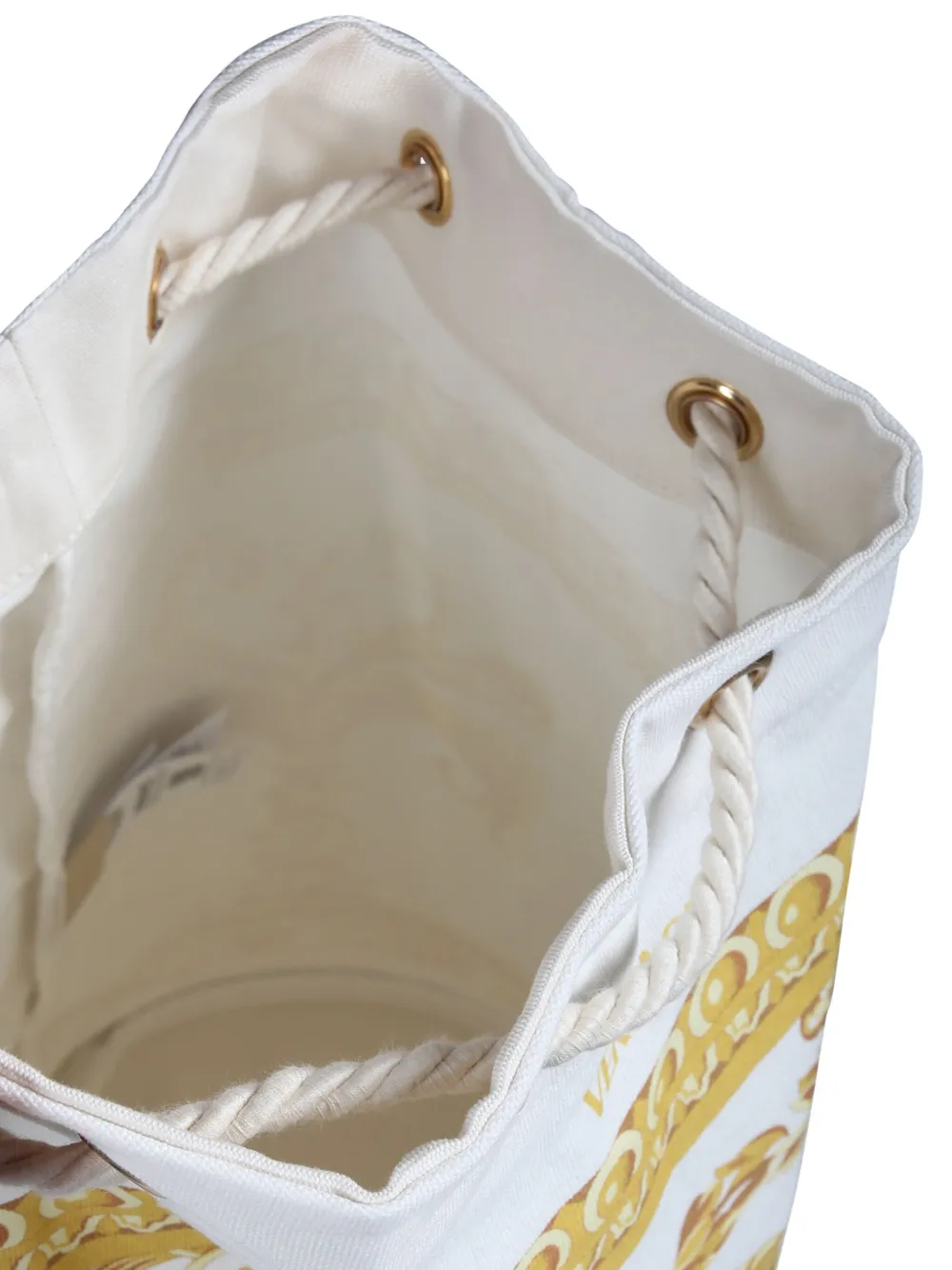 Versace Kids Medusa bucket-tas Wit