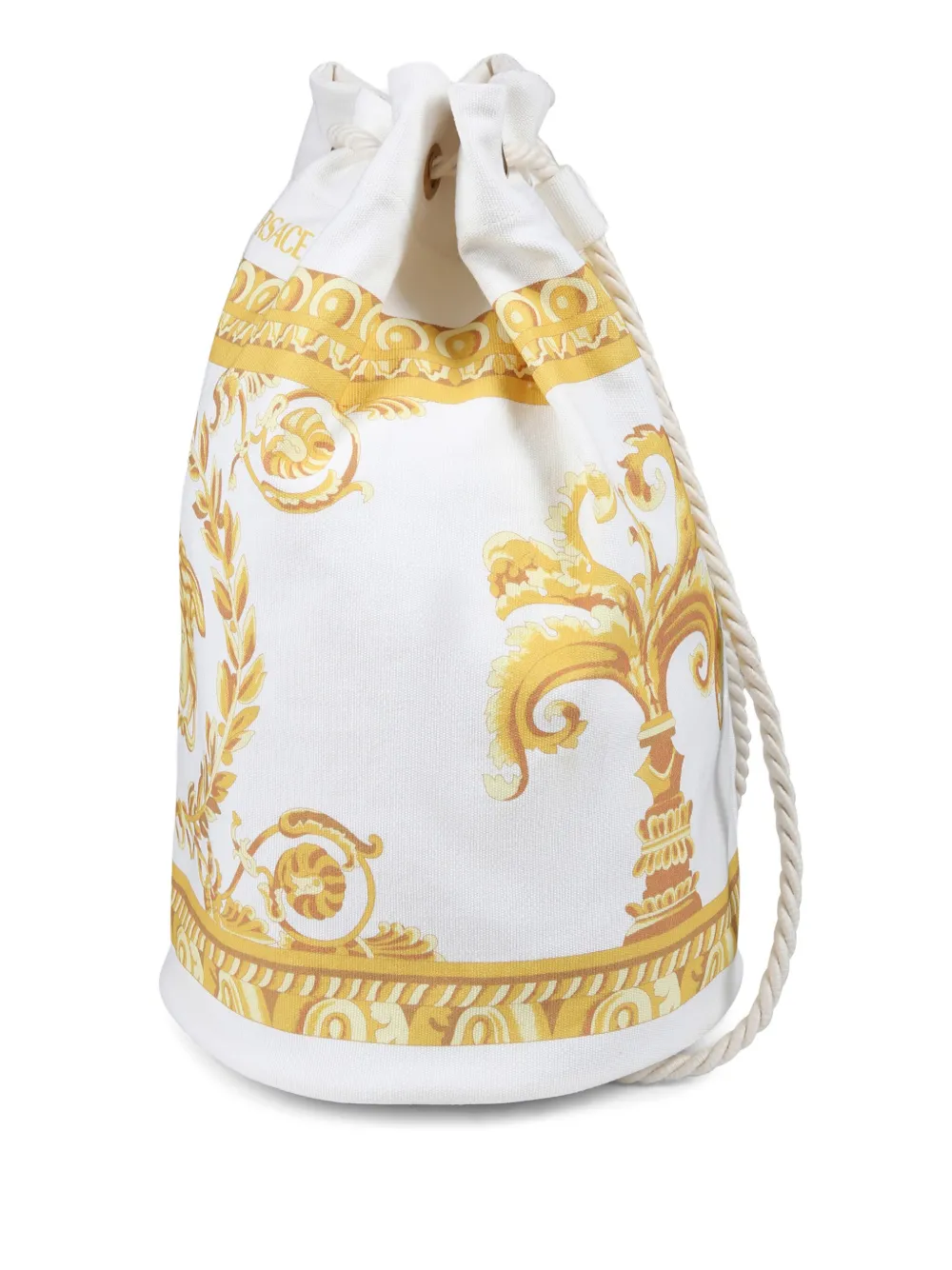 Versace Kids Medusa bucket-tas Wit