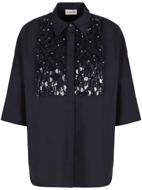 P.A.R.O.S.H. sequin-embellished shirt