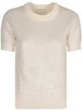 P.A.R.O.S.H. sequinned T-shirt - White