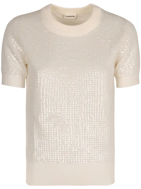 P.A.R.O.S.H. sequinned T-shirt