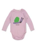 Bobo Choses Funny Snail bodysuit - Pink