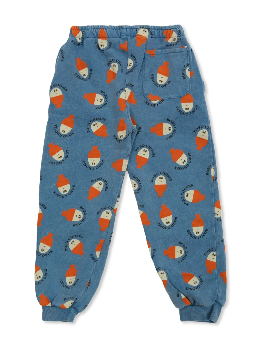 Bobo Choses Broek met print Blauw