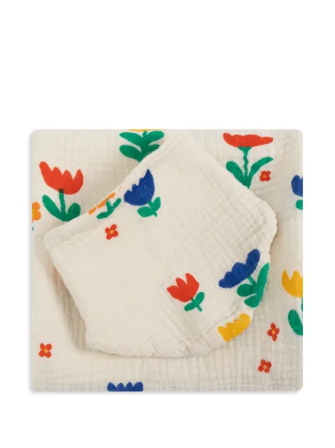 Bobo Choses Conjunto com babador Garden Party