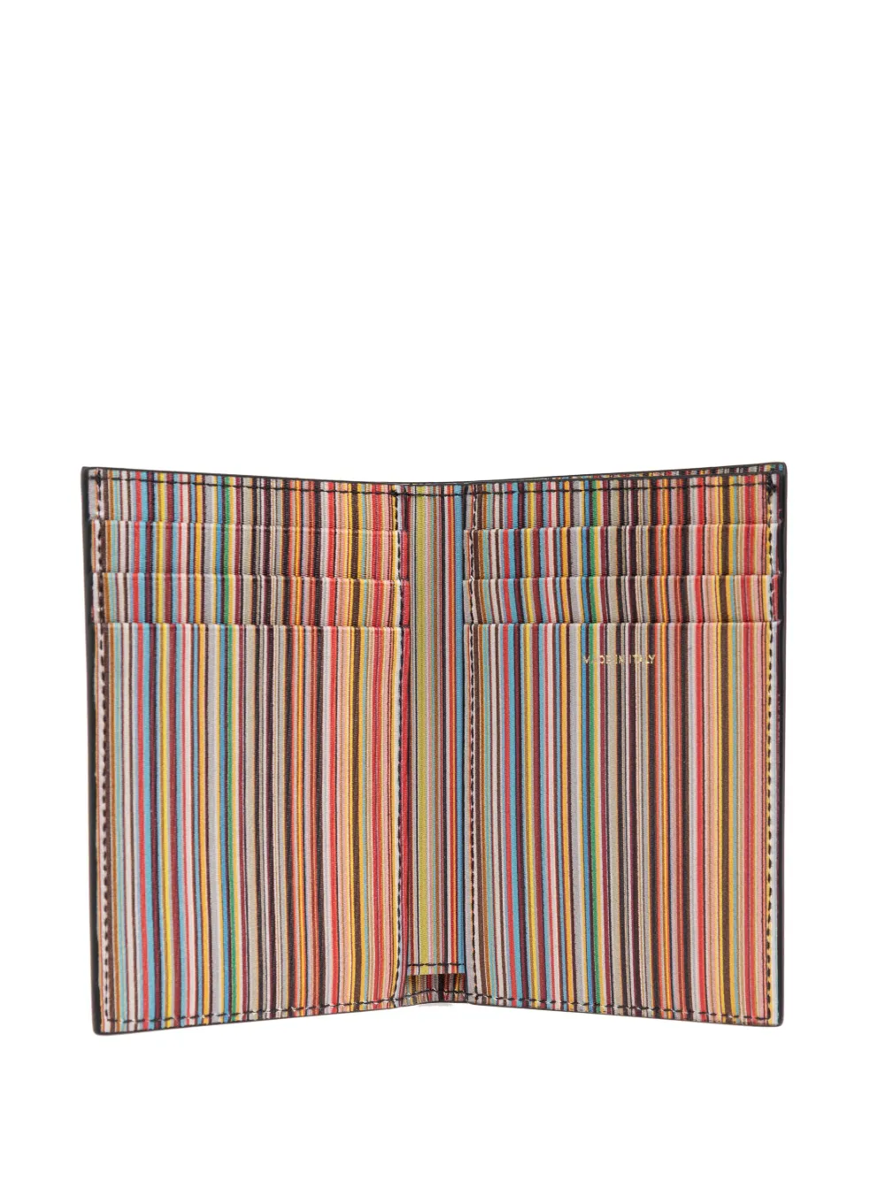 Paul Smith Portemonnee met kenmerkende streep Zwart