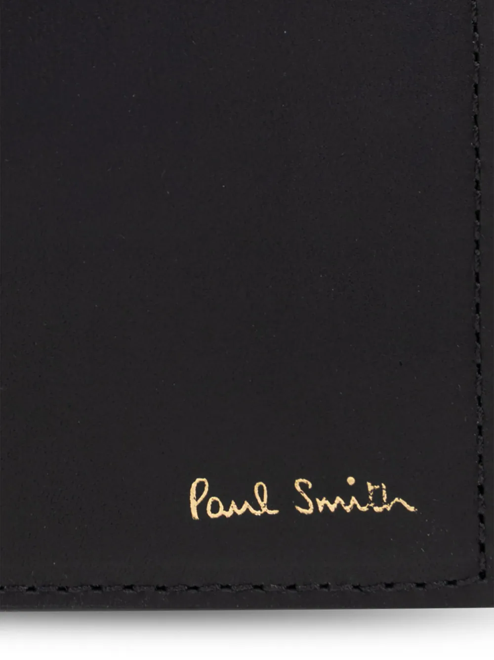 Paul Smith Portemonnee met kenmerkende streep Zwart