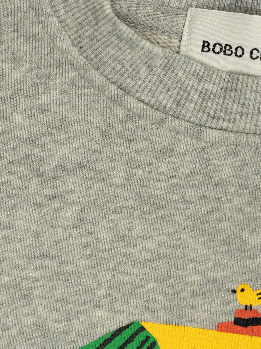 Bobo Choses Sweater met print Grijs