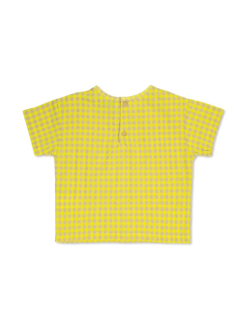 Bobo Choses Vichy shirt - Geel