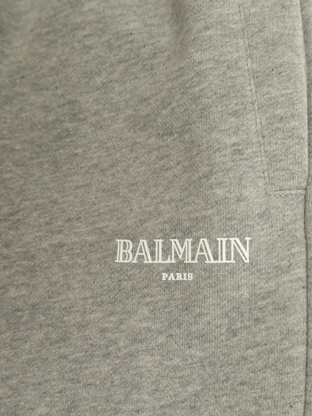 Balmain Kids Trainingsbroek met logoprint Grijs